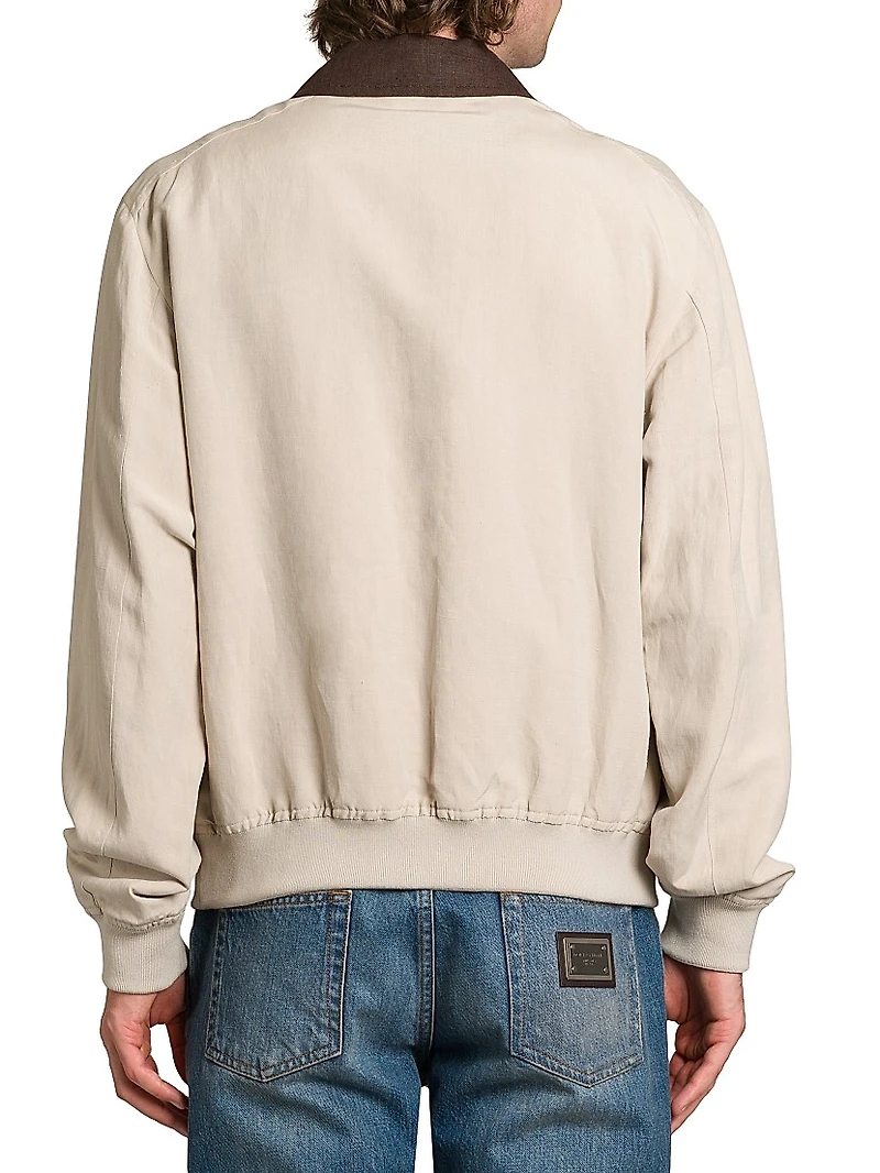 Linen-Silk Jacket