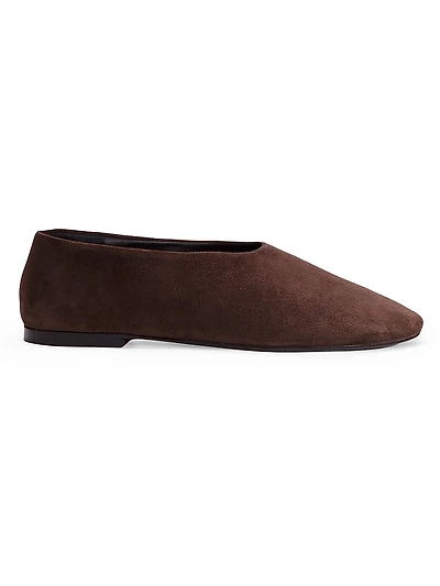 Glove Suede Slippers