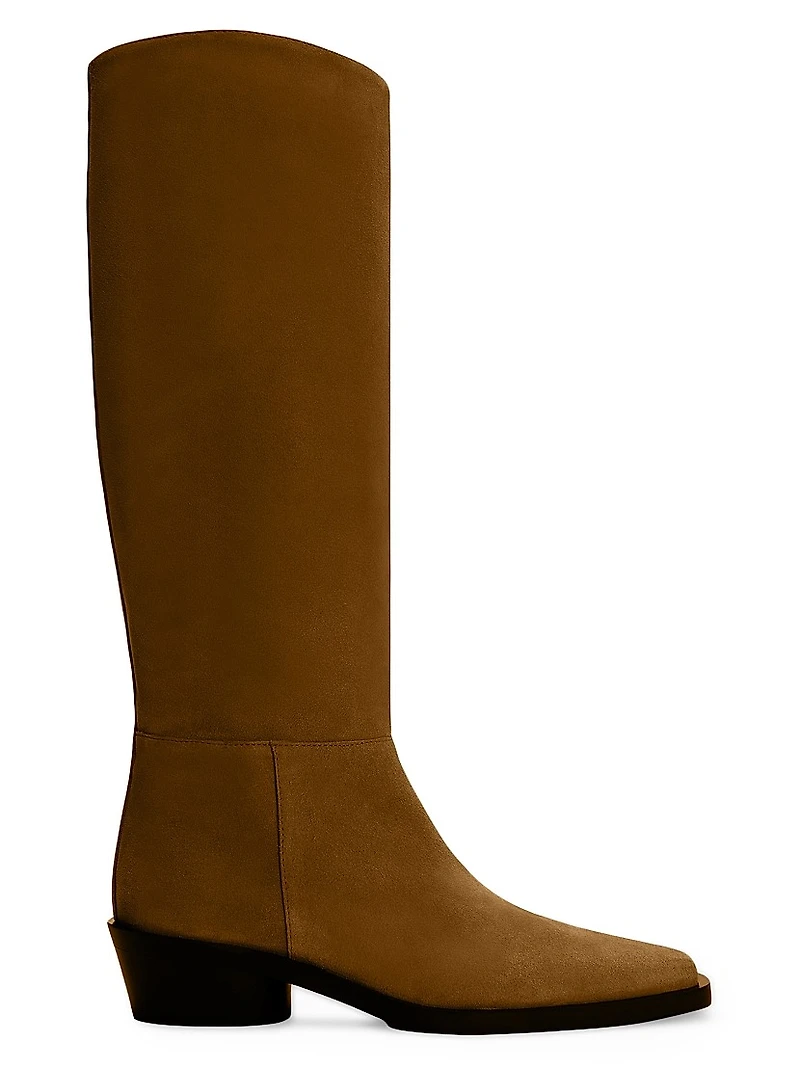 Bronco 40MM Suede Knee-High Boots
