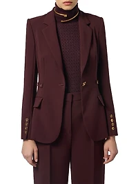 Lightweight Crêpe Jacket