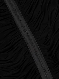 Draped Stretch-Jersey Cocktail Dress