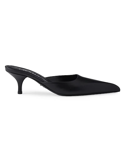 Leather 55MM Mules