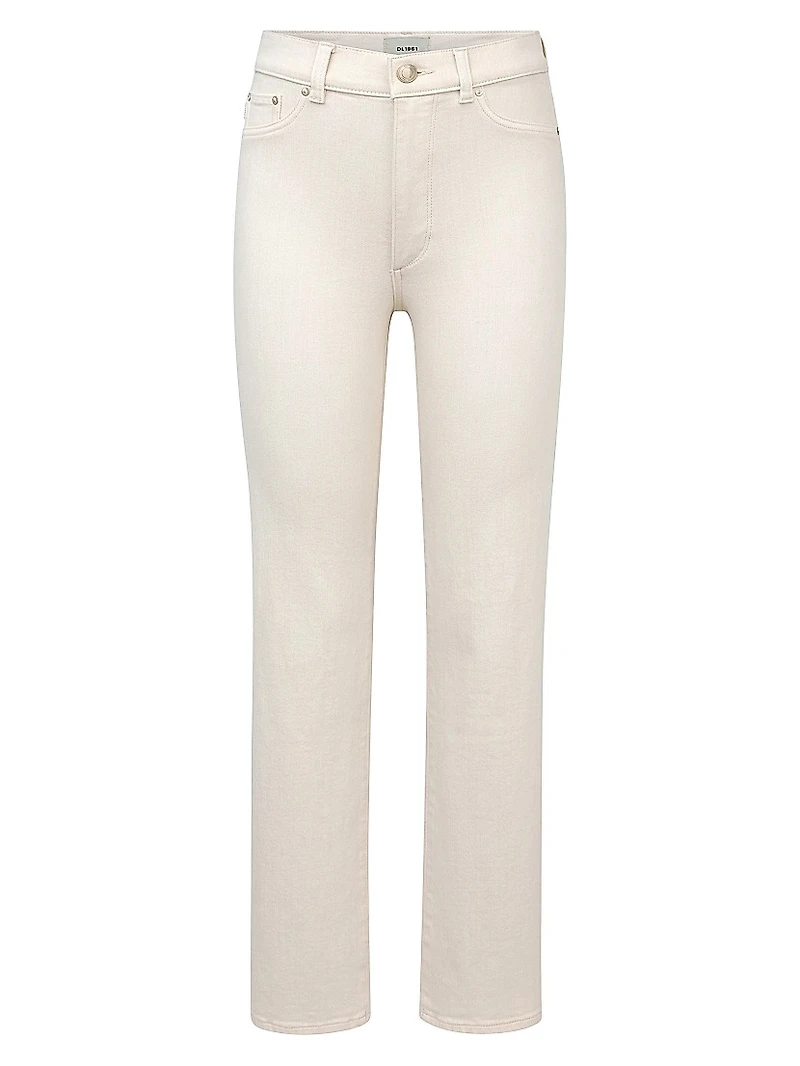 Halle Straight High Rise Instasculpt Jeans