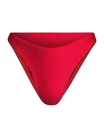 Alma High-Cut Bikini Bottom