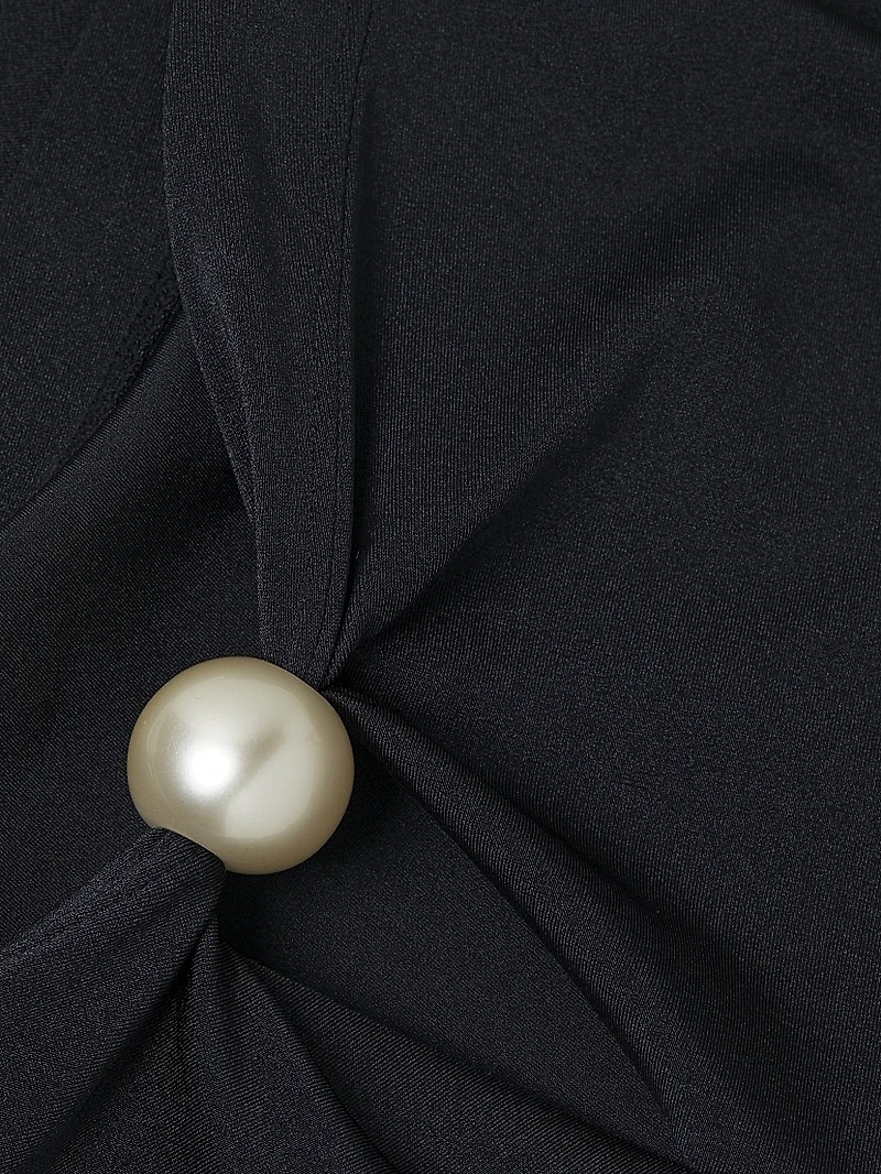 Thalia Asymmetric Miniskirt