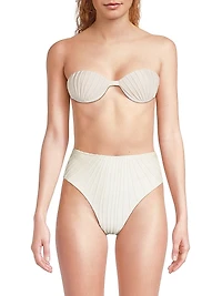 Yolanda Pleated Bikini Top