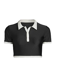 Chloe Cover-Up Crop Top