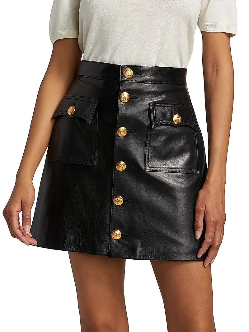 Leather Skirt 74