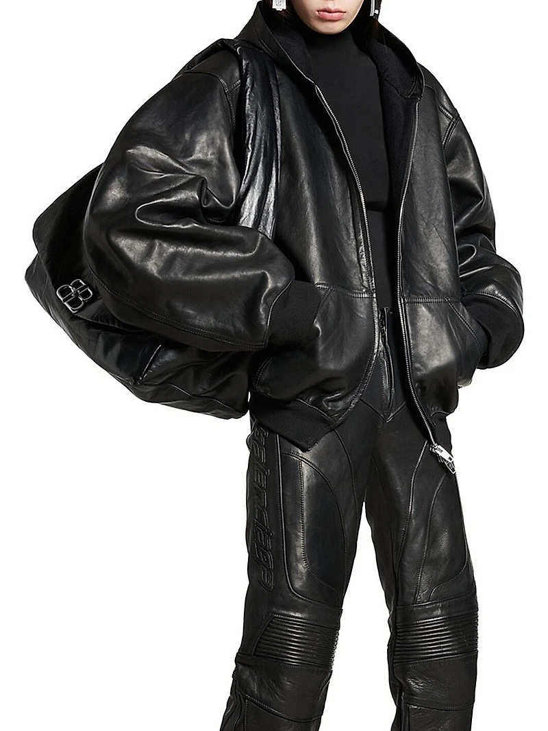 Lined Zip-Up Hoodie Large Fit