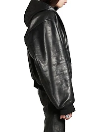 Lined Zip-Up Hoodie Large Fit