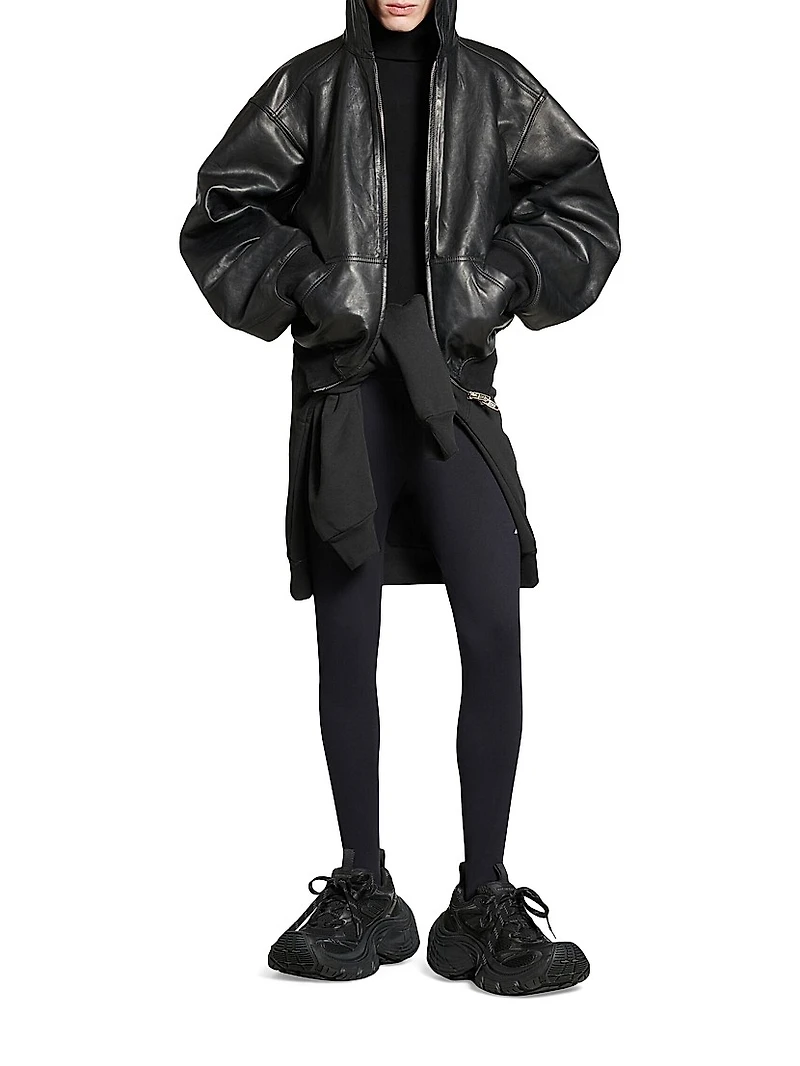 Lined Zip-Up Hoodie Large Fit