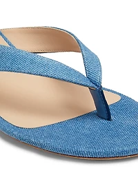 Rio Sleek 35MM Denim Sandals