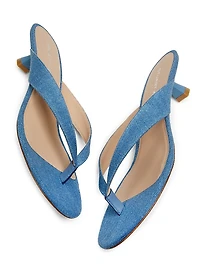 Rio Sleek 35MM Denim Sandals