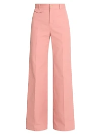 Woven Cotton Trousers