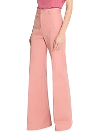Woven Cotton Trousers