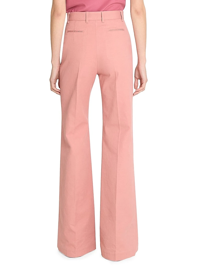 Woven Cotton Trousers