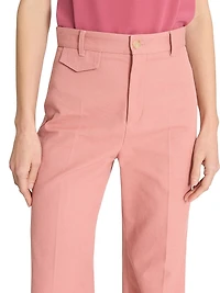 Woven Cotton Trousers