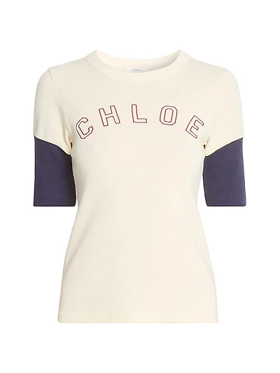 Colorblocked Logo T-Shirt