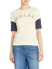 Colorblocked Logo T-Shirt