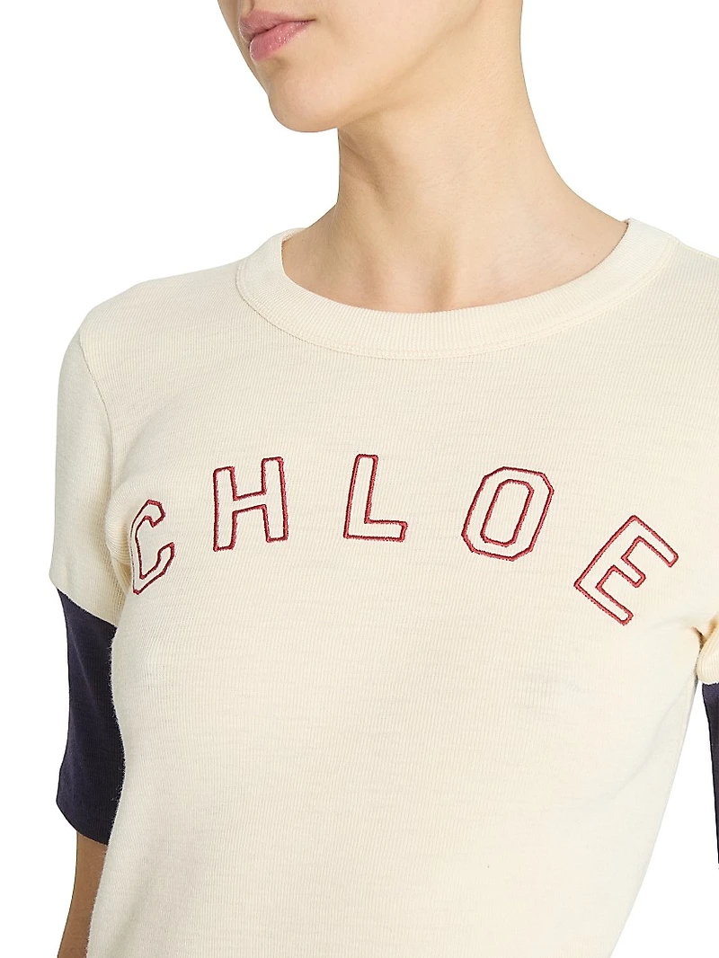 Colorblocked Logo T-Shirt