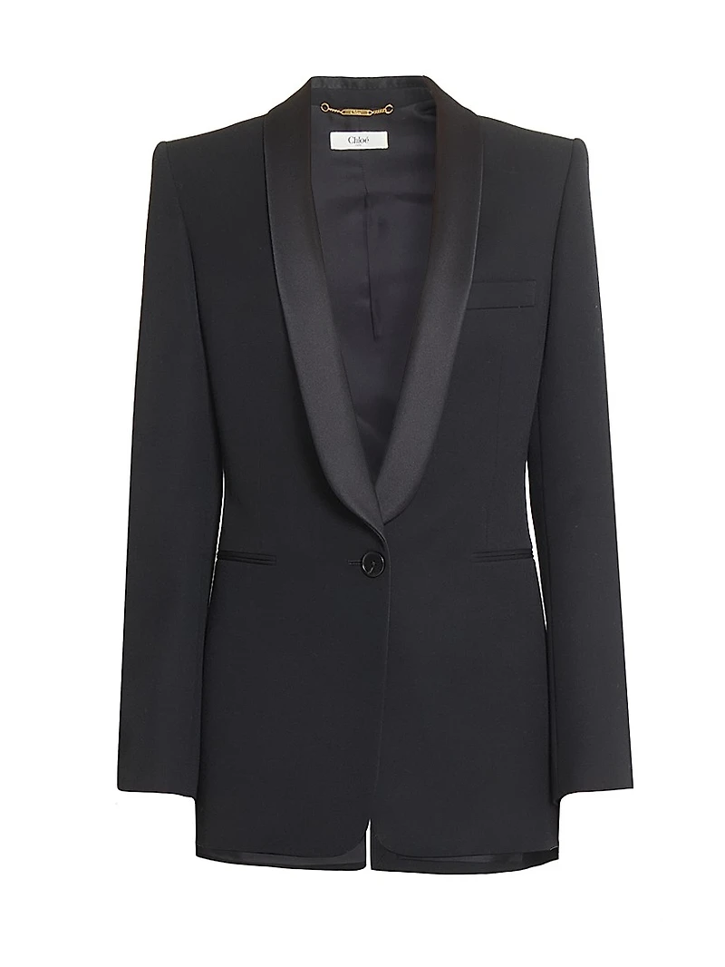 Wool Tux Jacket
