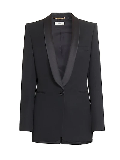 Wool Tux Jacket