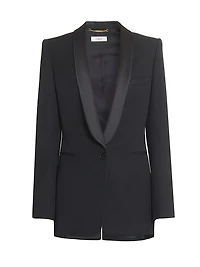 Wool Tux Jacket