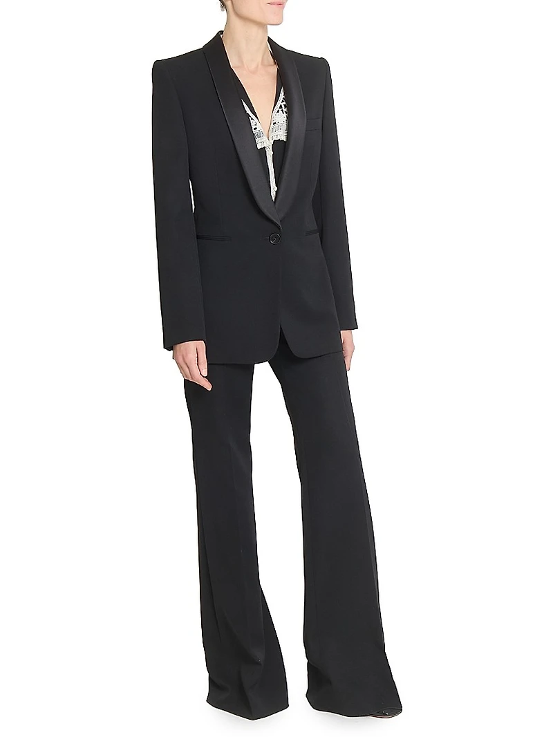 Wool Tux Jacket