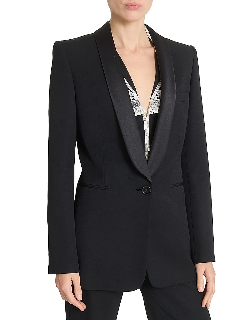 Wool Tux Jacket