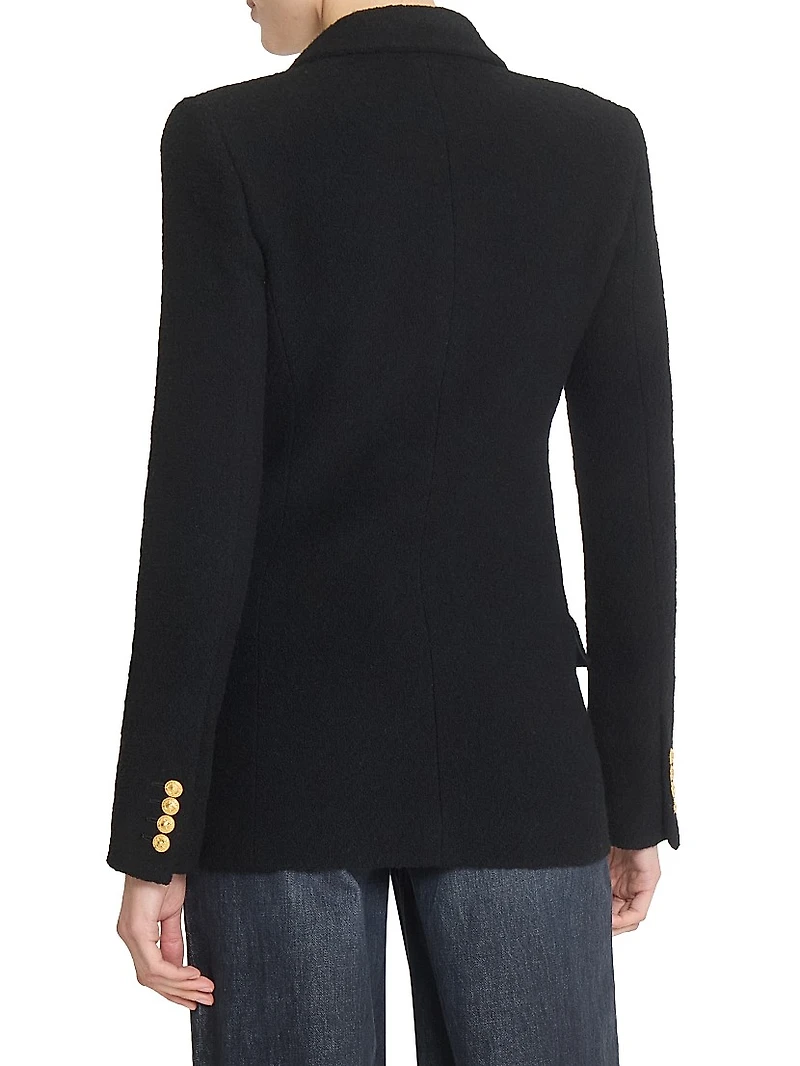 Wool Double-Breasted Jacket