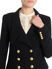 Wool Double-Breasted Jacket