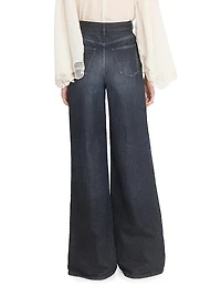 High-Rise Wide-Leg Jeans