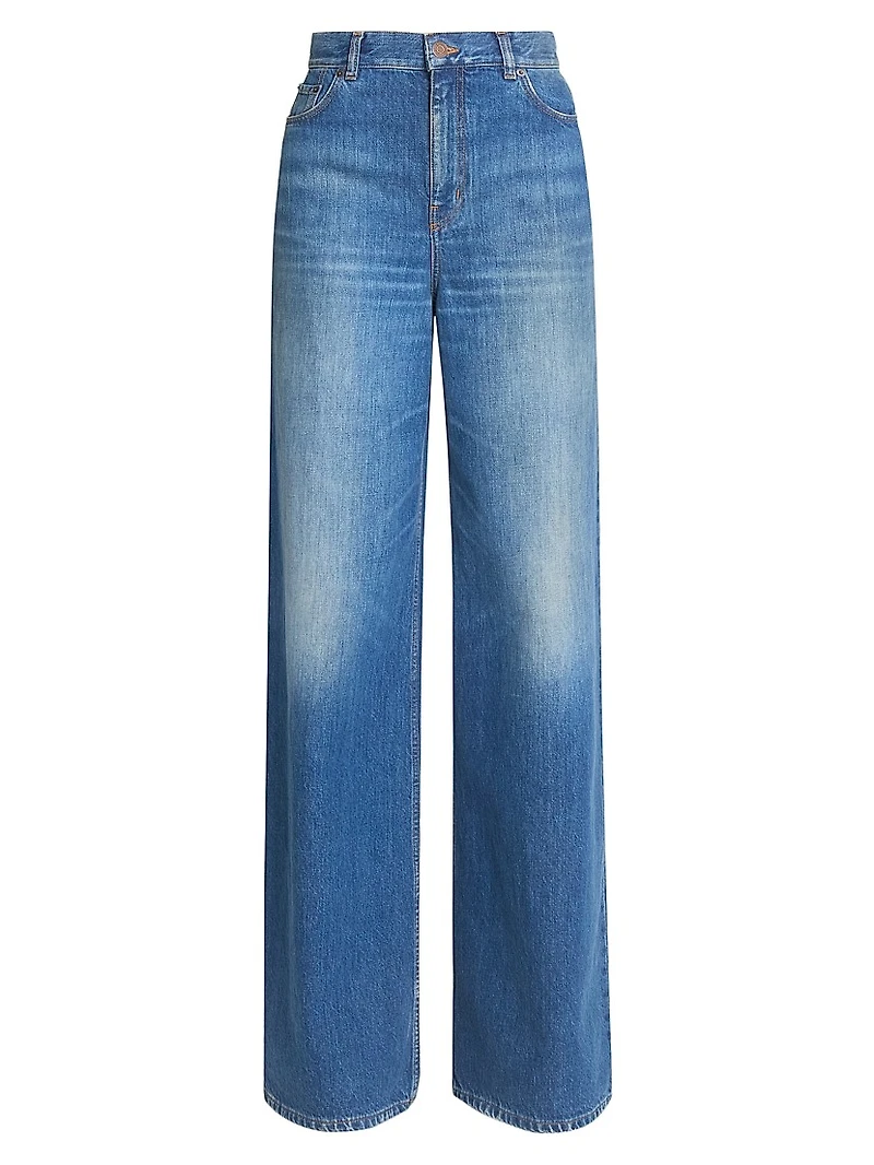 Wide-Leg Jeans