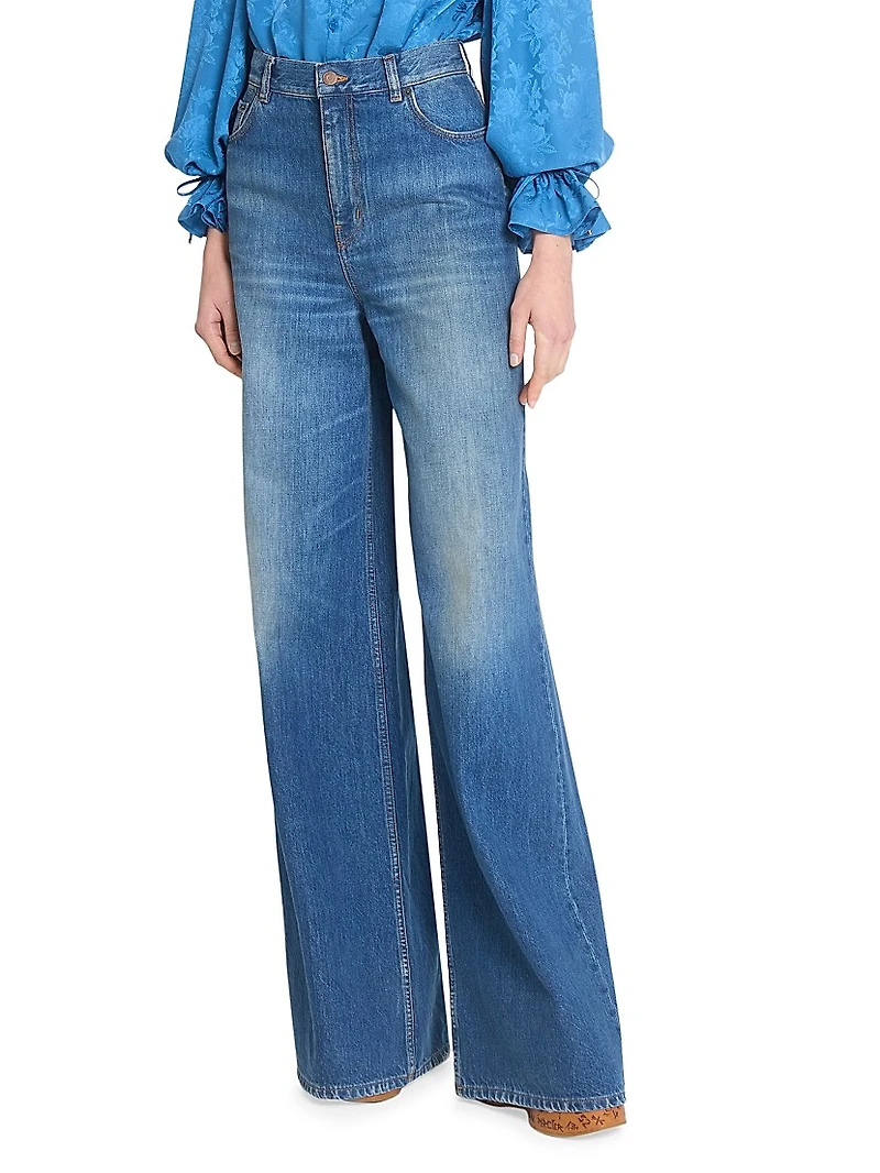 Wide-Leg Jeans