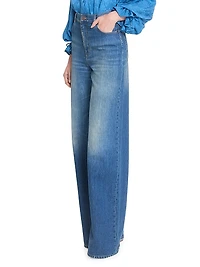 Wide-Leg Jeans