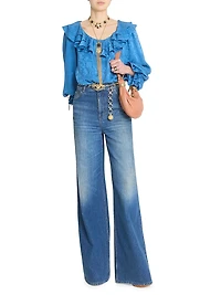 Wide-Leg Jeans