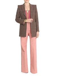 VE53 Glen Check Wool Jacket