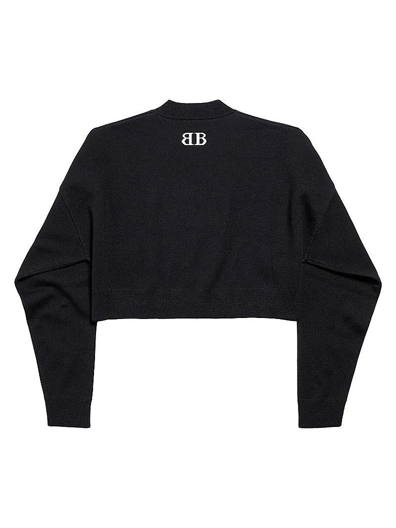 Cropped Crewneck T-Shirt