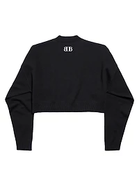 Cropped Crewneck T-Shirt