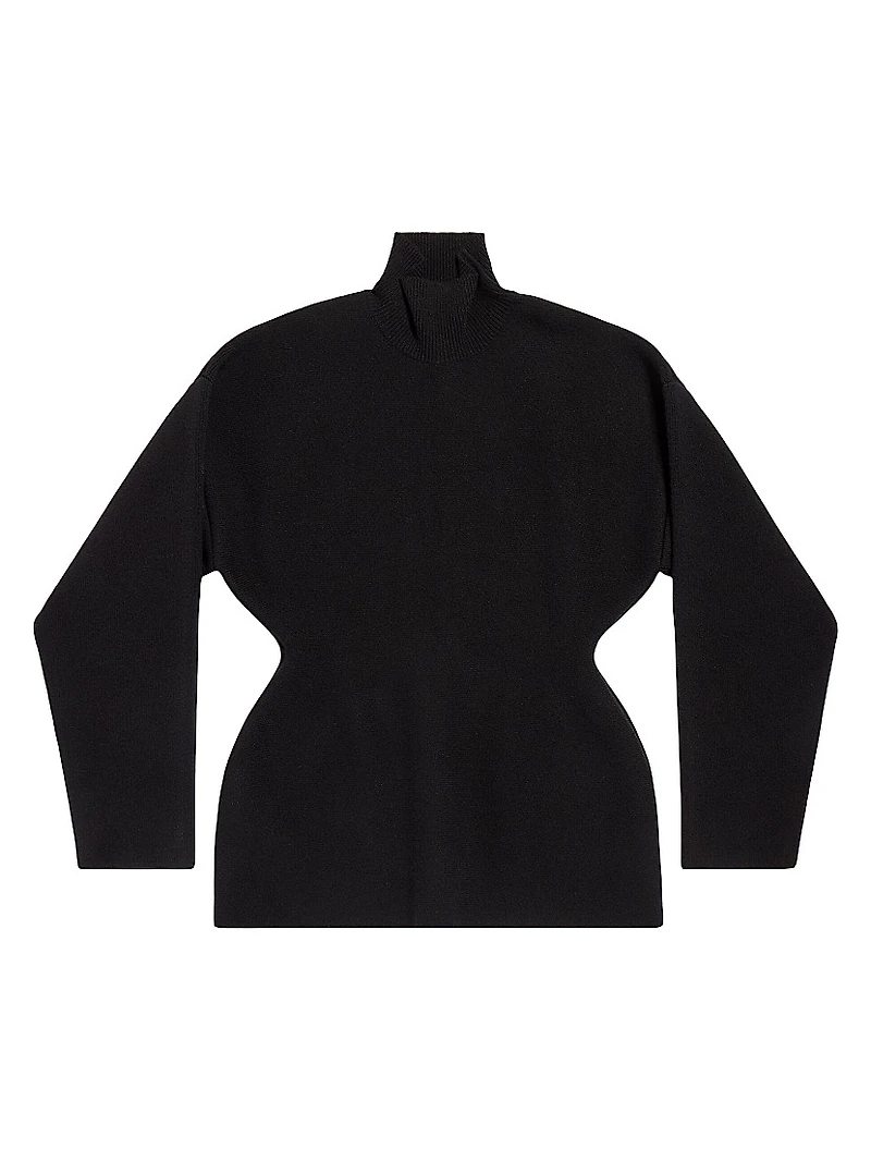 Hourglass Turtleneck Sweater