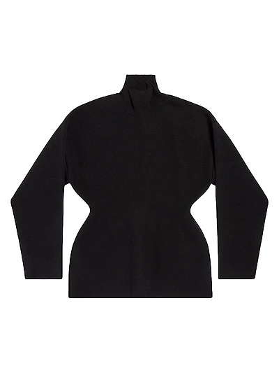 Hourglass Turtleneck Sweater