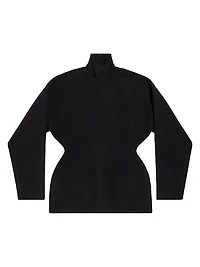 Hourglass Turtleneck Sweater
