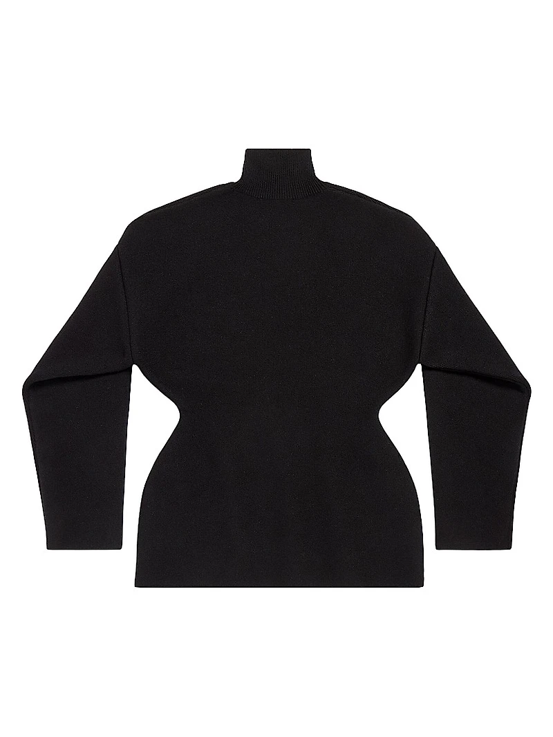 Hourglass Turtleneck Sweater