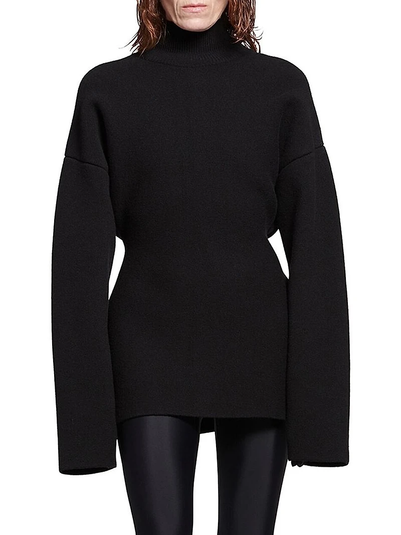 Hourglass Turtleneck Sweater