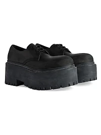 Strike Platform Derby Shoes