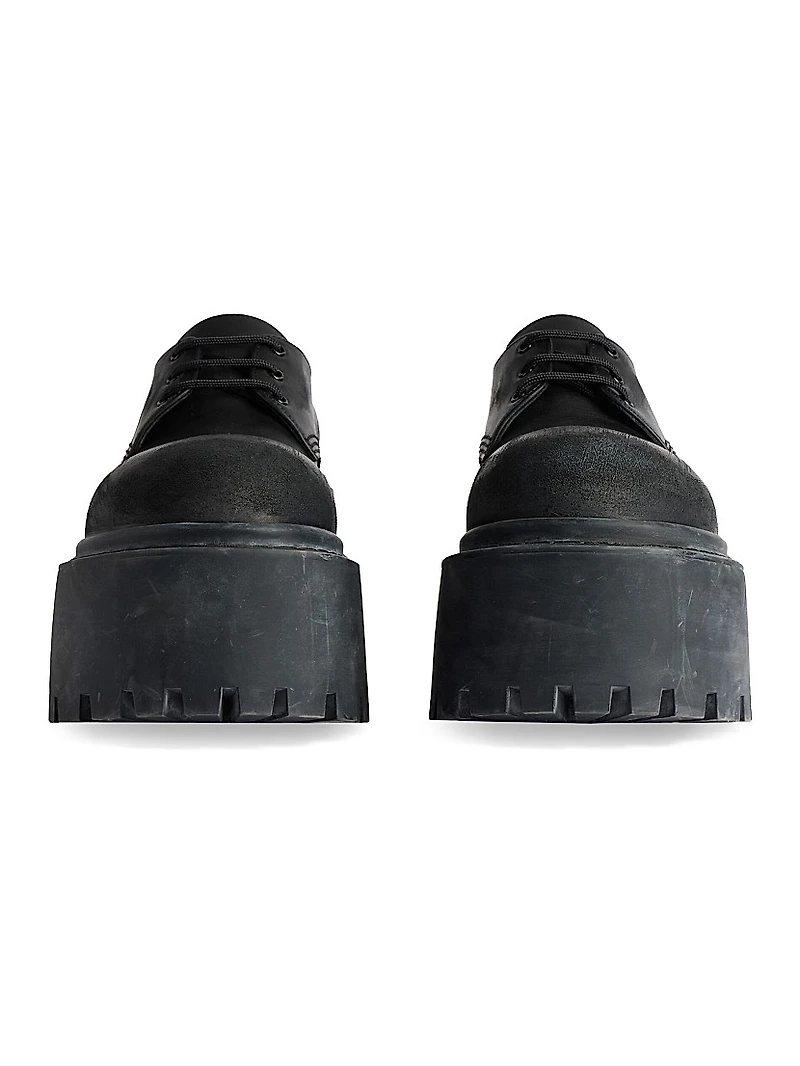 Strike Platform Derby Shoes