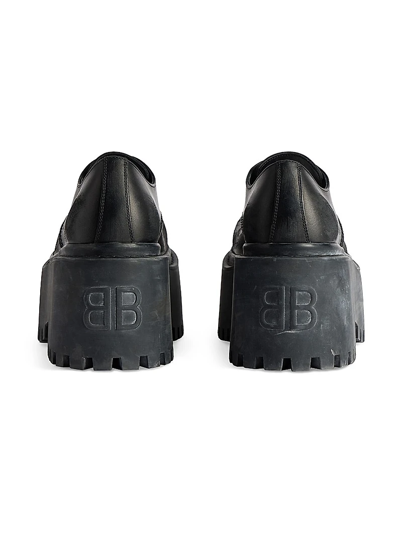 Strike Platform Derby Shoes