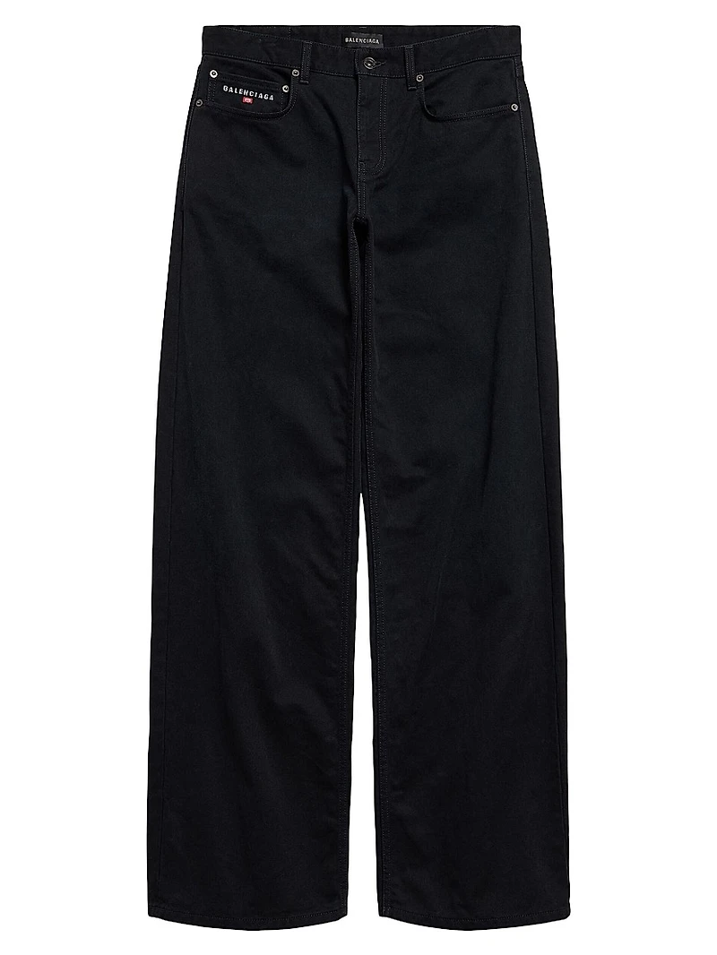 Wide Leg Baggy Jeans