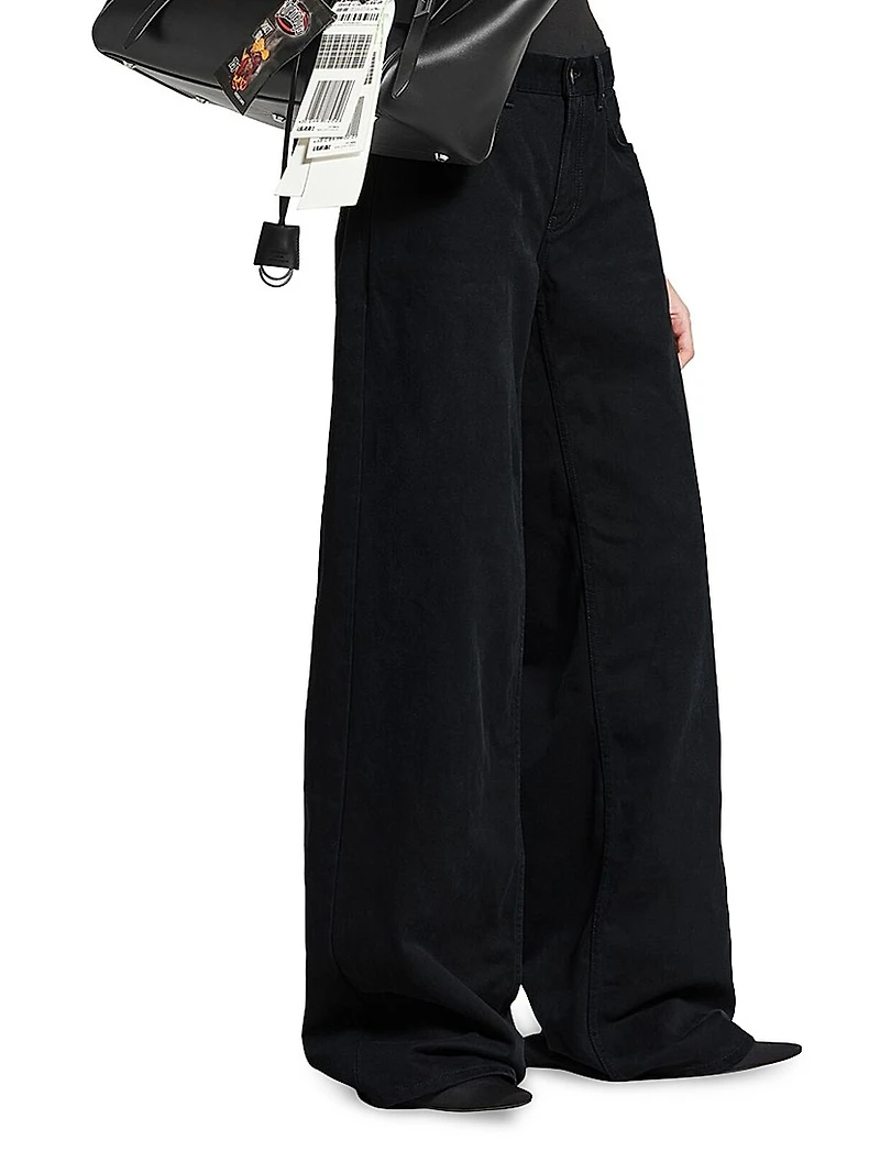 Wide Leg Baggy Jeans
