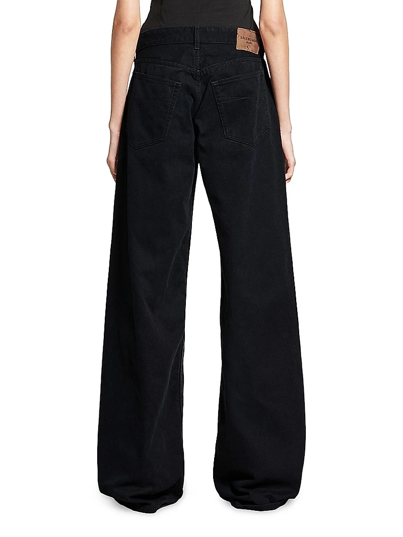 Wide Leg Baggy Jeans